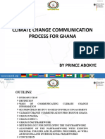 Ghana's Climate Change Communication Process