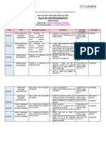 Plan de Reforzamiento 1° Er Año - Secundaria - 11-22 Enero