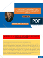 Vigencia de La Teoría de Los Pueblos Continente en América Latina