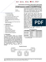 Snx5Hvd308Xe Low-Power Rs-485 Transceivers, Available in A Small Msop-8 Package