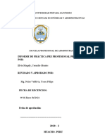 Modelo de Informe Final de PPP Avance