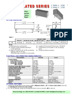 Encapsulated Dry Reed Relays