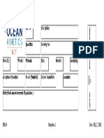 Radiograph Cover Sheet