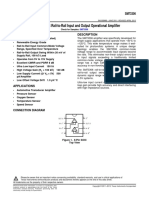 SM73306 CMOS Rail-to-Rail Input and Output Operational Amplifier