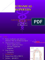 Lec 2 MECHANICAL PROPERTIES