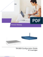 TR-069 Configuration Guide: Thomson Gateway