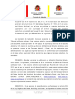 Juez-Fiscal 2019 Desarrollo de Las Pruebas - Rel. Definitiva Aspirantes Superan Ejercicio1 PDF