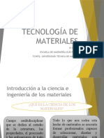 Clase 1 Tecnologia de Los Materiales