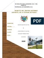 Anteproyecto - Gestion de Proyectos