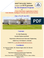 E-Faculty Development Program: Oriental University Indore IETE Presents