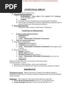 Antifungal Drugs: Dermatophytes: - Tinea: Capitis (Scalp), Corporis (Body), Inguinum Candida