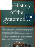 The History of The Automobile