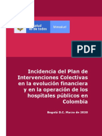 Estudio Incidencia Pic Evolucion Financiera Hospitales Publicos PDF