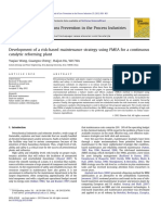 5 - Development of A Risk-Based Maintenance Strategy Using FMEA For A Continuous Catalytic Reforming Plant