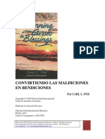 Convirtiendo Las Maldiciones en Bendiciones: Por Carl L. Fox