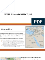 West Asia Architecture