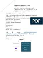 Programacion en Andorid Studio