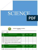 SCIENCE Most Essential Learning Competencies For Grade 7