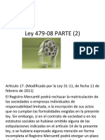 Analisis de La Ley 479-08 (Parte 2)