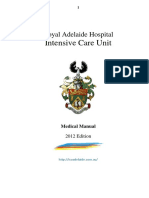 ICU Manual - RAH - Intensive Care Unit PDF