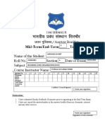 Dwo PHD01003 Harshad Savant Term2 Endterm