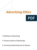 Advertising Ethics