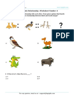 Topic: Trends/ Relationship::Worksheet Number:4