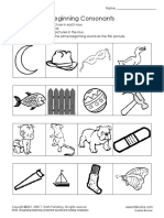 Beginning Consonants: Name