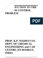 Introduction To The Process Control Problem