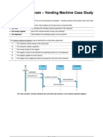 Sequence Diagram-Vending Machine Case Study