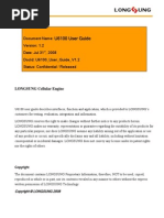 U6100 User Guide: Document Name: Date: Jul 31, 2008 Docid: U6100 - User - Guide - V1.2 Status: Confidential / Released