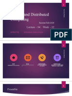 Parallel and Distributed Computing: Lecture - 04 Week - 02