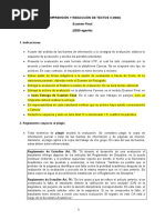 100000n04i Comprensión y Redacción de Textos 2 - Examen Final - Formato Utp