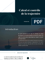 Calcul Et Control de Trajectoire