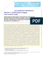 2020 - Brain-First Versus Body-First Parkinson's Disease - A Multimodal Imaging Case-Control Study