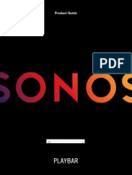 Sonos Playbar User Manual