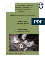 Carpeta de Evidencia Criminalistica