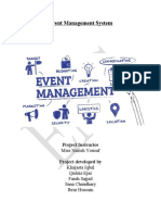 Event Management System: Project Instructor