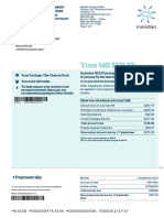 Your Bill $171.72: Payment Slip