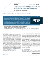 Gnssim: An Open Source Gnss/Gps Framework For Unmanned Aerial Vehicular Network Simulation