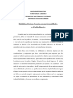 Habilidades y Destrezas Necesarias para Una Gerencia Efectiva en El Ámbito Educativo