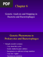 Genetic Analysis and Mapping in Bacteria and Bacteriophages