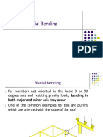 Biaxial Bending