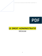 1 - Le Droit Administratif - Dernier Cours Remis en Forme v4