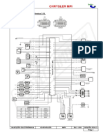 Chrysler Mpi: 4. Esquema Elétrico 4.1 Esquema Elétrico - Stratus 2.5L
