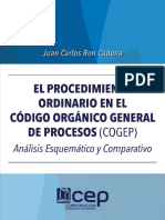 El Procedimiento Ordinario en El Codigo or - Ron Cadena, Juan Carlos PDF