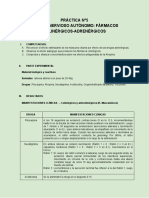 Practica N 5 - Adrenergicos-Colinergicos-Farmacologia I-Agosto 2020