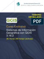 Temario - Sistema de Información Geográfica Con Qgis PDF