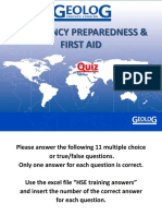 Mod12 Emergency First Aid Quiz