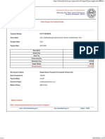 Property Tax Payment Receipt